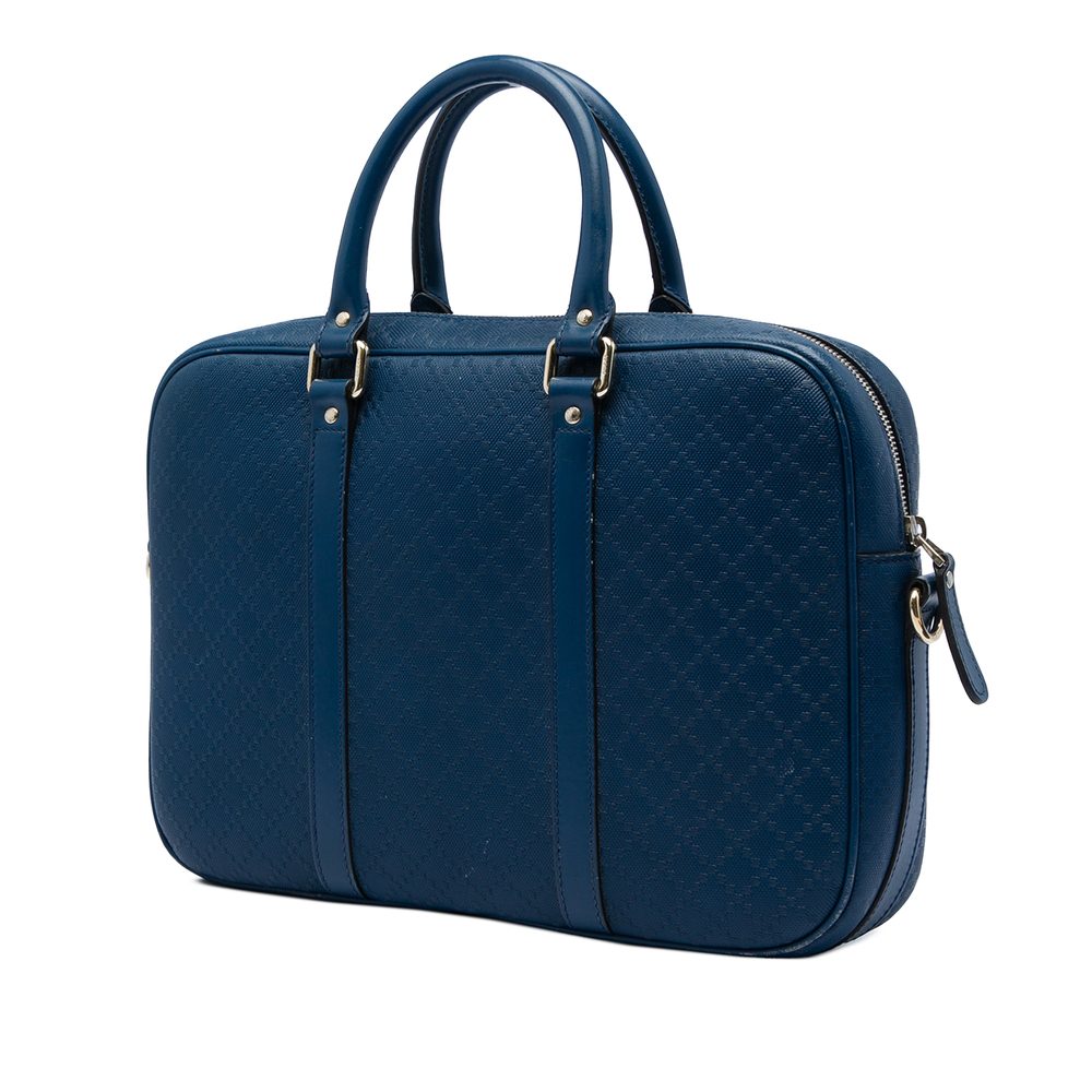 Pre-Loved Gucci Medium Diamante Bright Calfskin Business Bag - Picture 2 of 5